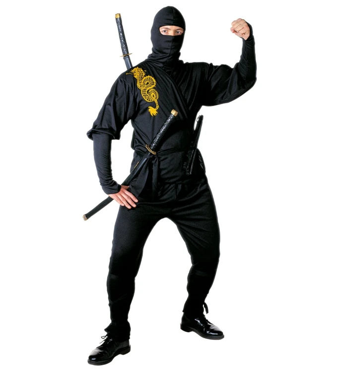 Strój Ninja Czarny Smok