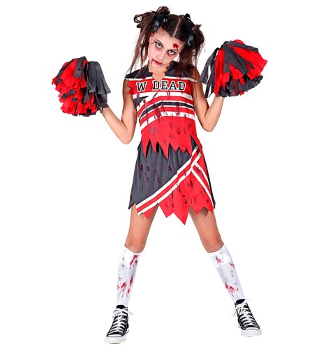 Strój Dziecięcy Krwawa Cheerleaderka