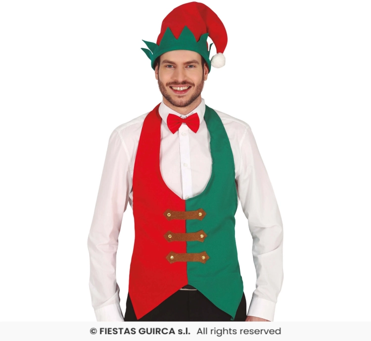 Kamizelka Elf Świąteczny
