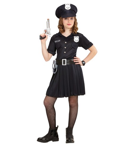 Strój Dziecięcy Policjantka Spódnica