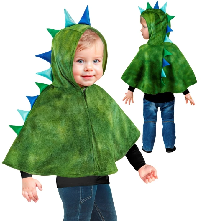 Ponczo Pluszowy Dinozaur