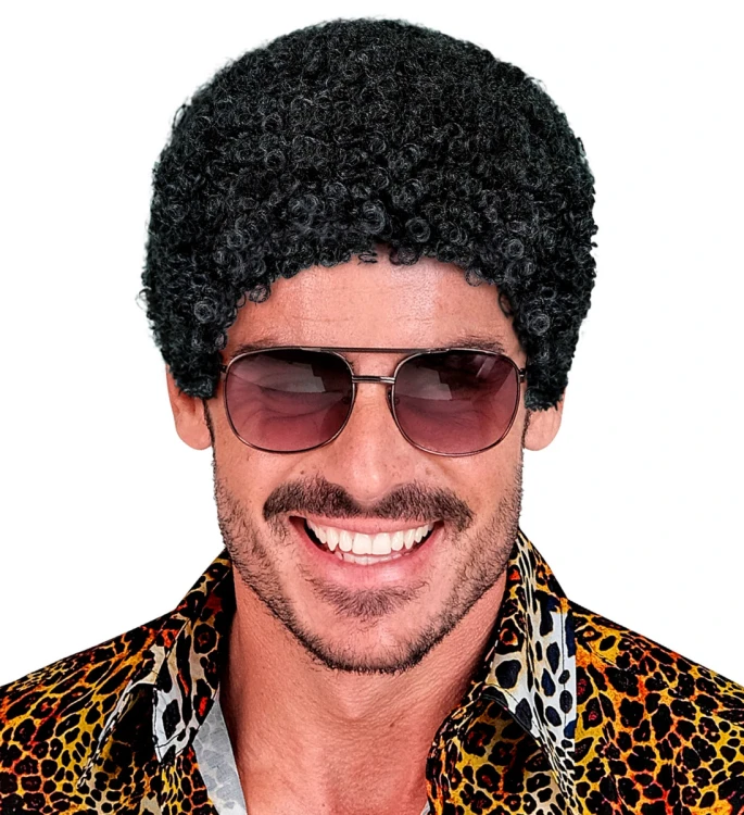 Peruka Afro Czarne