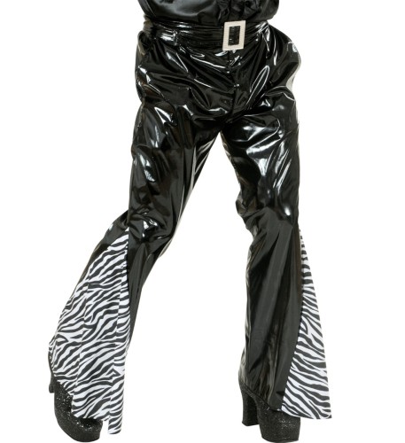 Spodnie Czarne Zebra