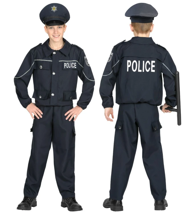 Strój Dziecięcy Amerykański Policjant