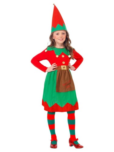 Kostium Dziecięcy Elf Dziewczęcy