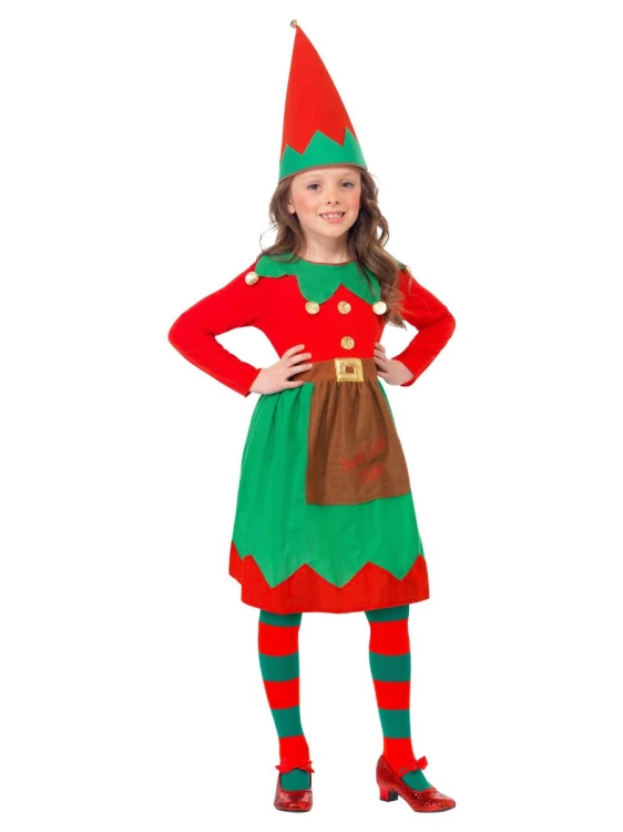Kostium Dziecięcy Elf Dziewczęcy