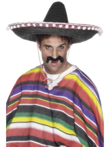 Sombrero z pomponami