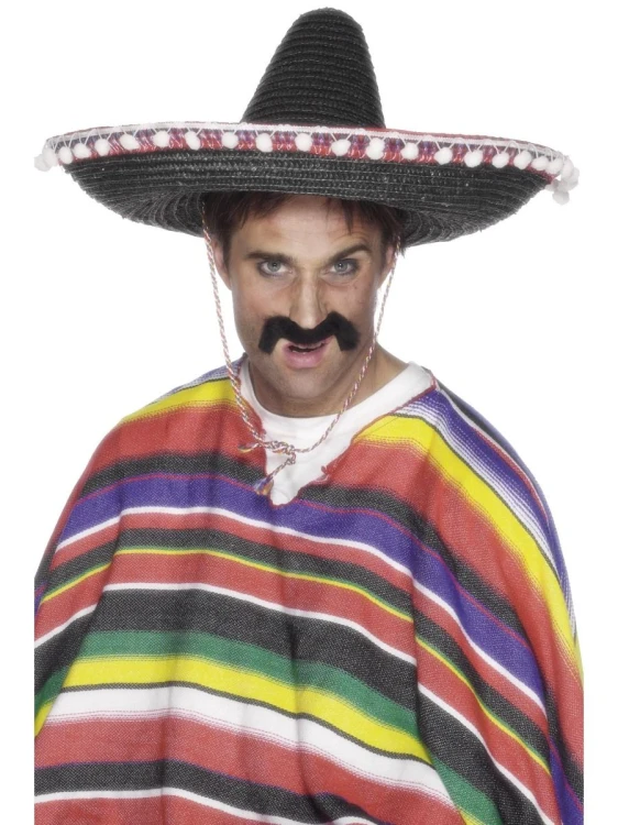 Sombrero z pomponami