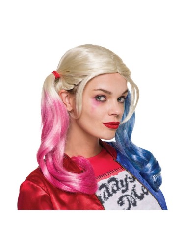 Peruka Harley Quinn Suicide Squad dla dorosłych