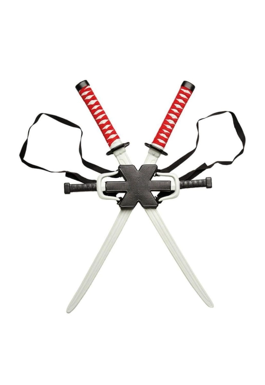 Zestaw Miecze Ninja Deadpool Katany Sztylety