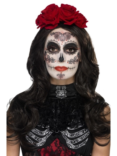 Meksykański halloween make up