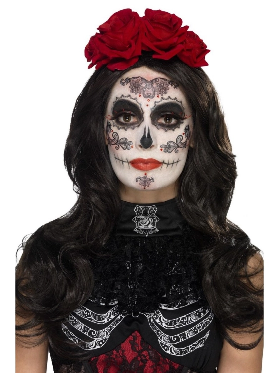 Meksykański halloween make up