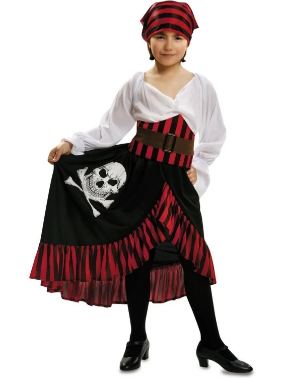 Kostium Dziecięcy Piratka Czaszka