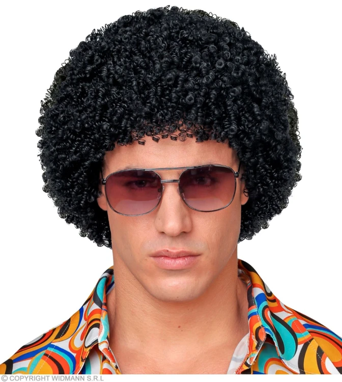 Peruka Afro Czarne