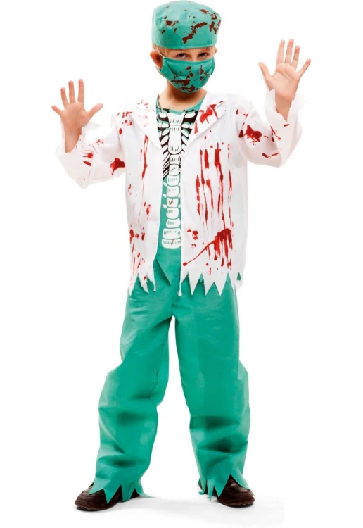 Kostium Dziecięcy Lekarz Zombie