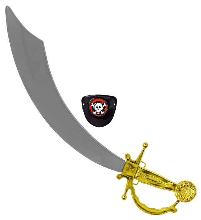Szabla Pirata Z Opaską Na Oko
