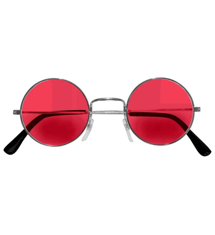 Okulary Czerwone Lata 70