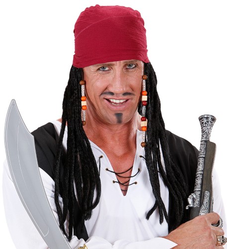 Peruka Pirata z Bandaną