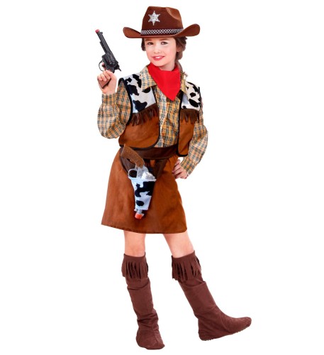 Strój Dziecięcy Kowbojka Rodeo