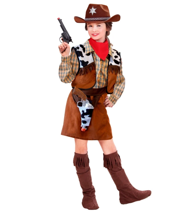 Strój Dziecięcy Kowbojka Rodeo