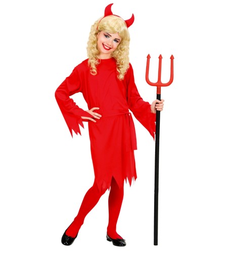 Strój Dziecięcy Diablica Piekielna