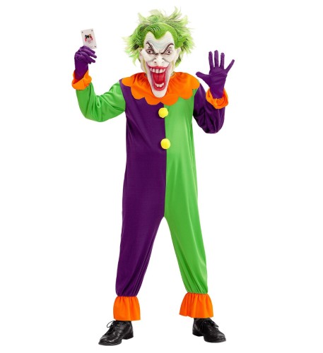 Strój Dziecięcy Joker Szalony
