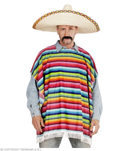 Strój Poncho Meksykańskie