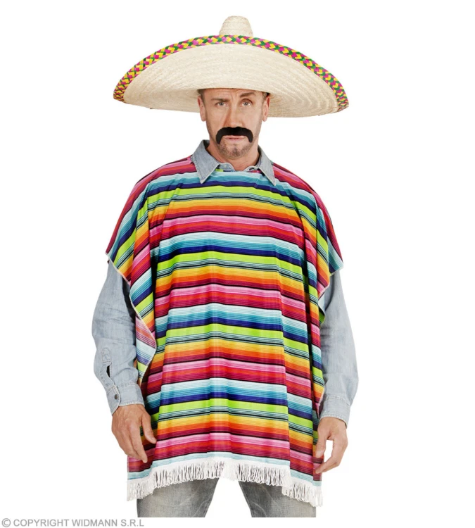 Strój Poncho Meksykańskie