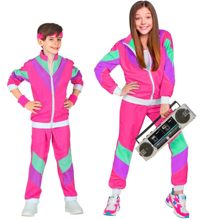 Strój Dziecięcy Dres Różowy