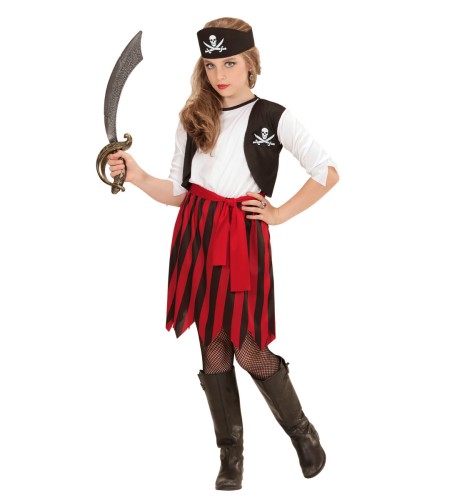 Strój Dziecięcy Piratka w Paski
