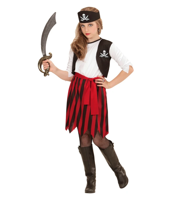 Strój Dziecięcy Piratka w Paski