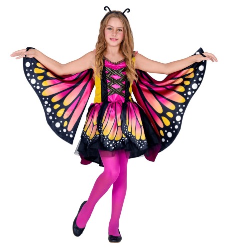 Strój Dziecięcy Motyl Różowy