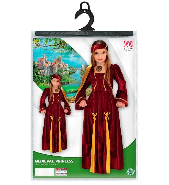 stroj-dzieciecy-sredniowieczna-ksiezniczka