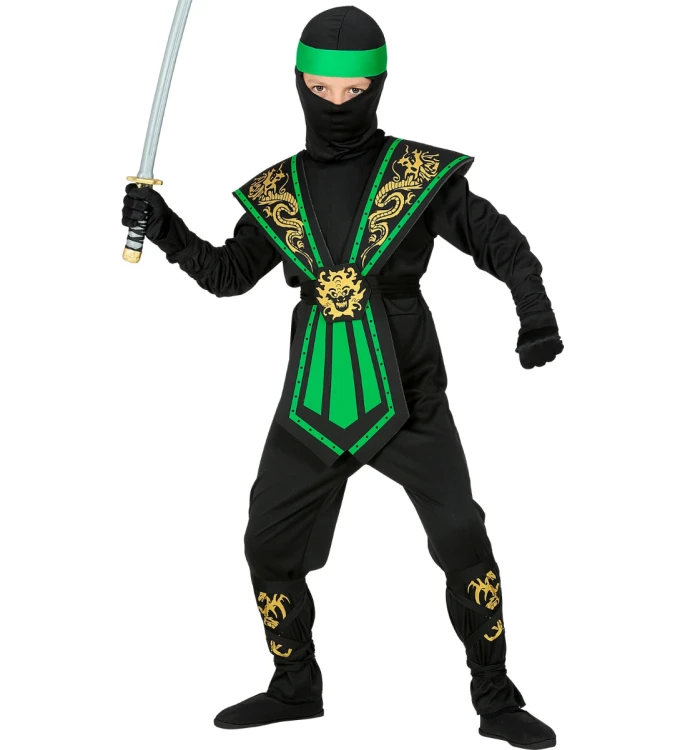 stroj-dzieciecy-ninja-zielony