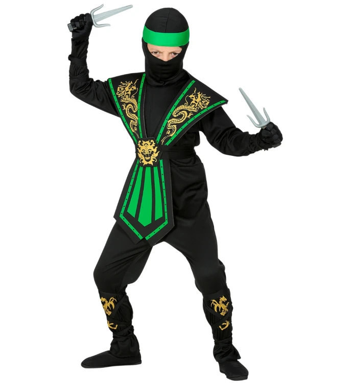 stroj-dzieciecy-ninja-zielony