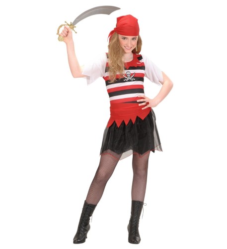 Strój Dziecięcy Piratka Krótka