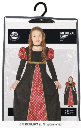 stroj-dzieciecy-sredniowieczna-dama