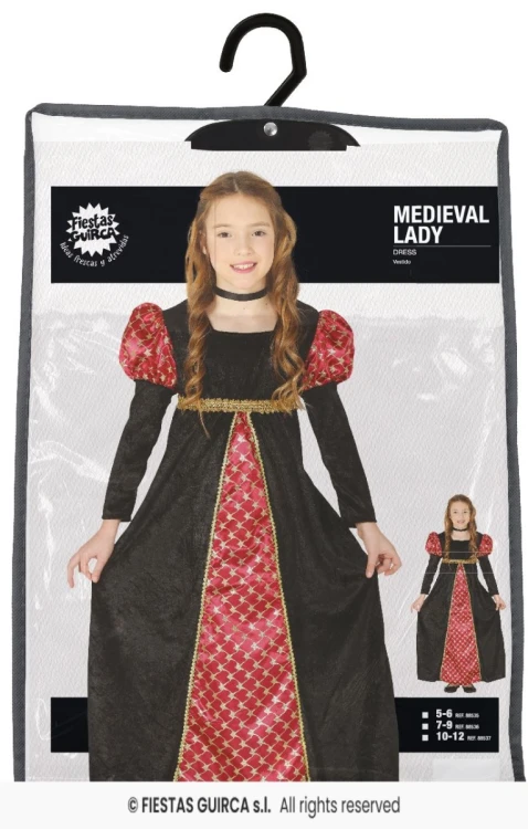 stroj-dzieciecy-sredniowieczna-dama