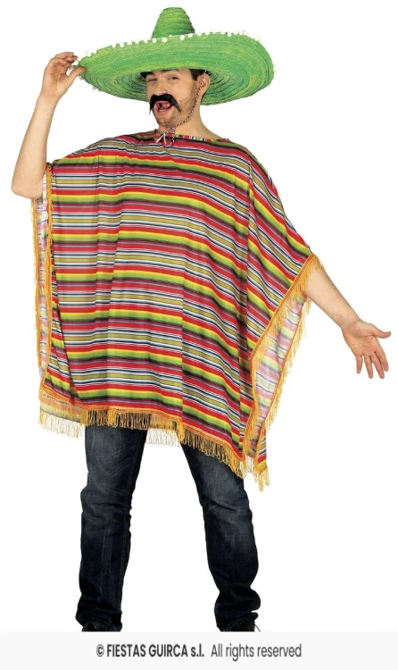 Strój Meksykańskie Poncho