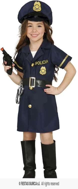 Strój Dziecięcy Policjantka Mundurek