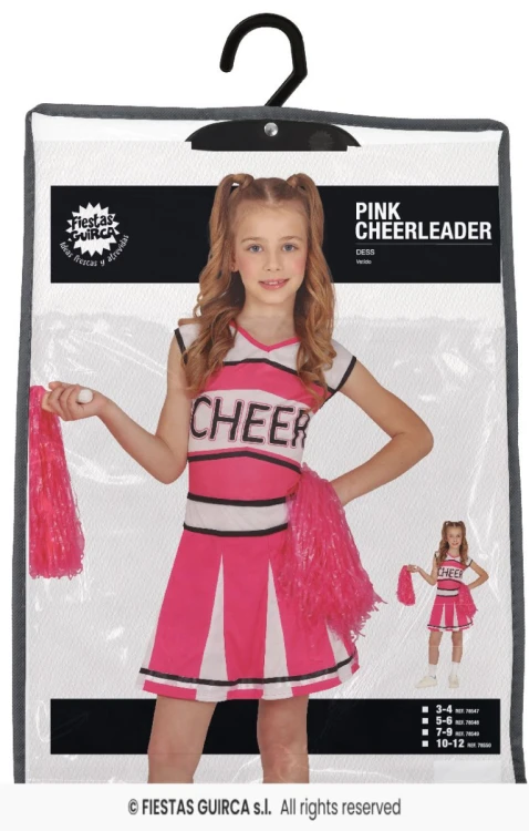 stroj-dzieciecy-cheerleaderka-rozowa