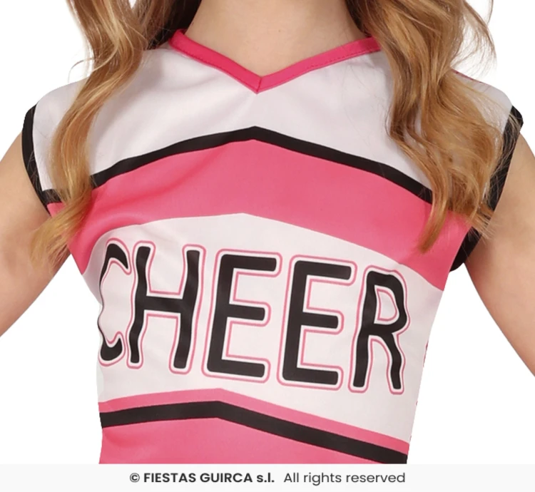 stroj-dzieciecy-cheerleaderka-rozowa