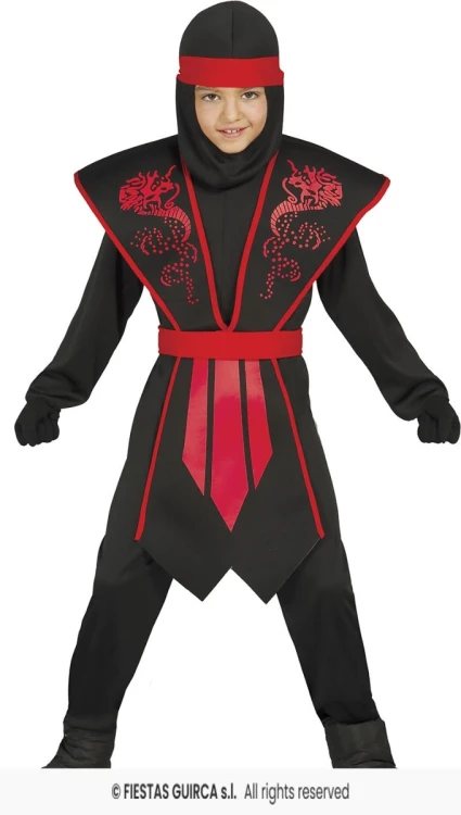 Strój Dziecięcy Ninja Cienia