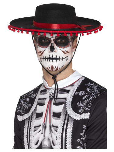 Kapelusz Hiszpański Kapelusz Hiszpana Dia de los Muertos