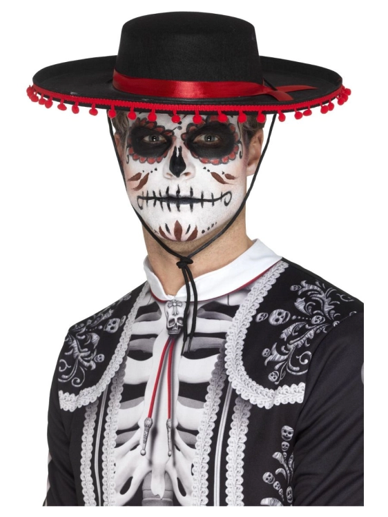 Kapelusz Hiszpański Kapelusz Hiszpana Dia de los Muertos