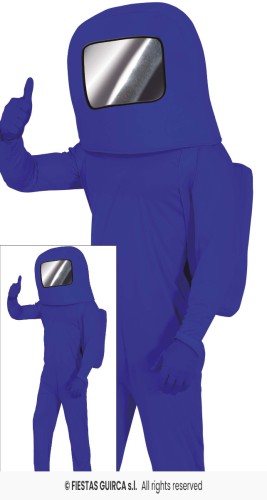 Strój Astronauty Niebieskiego