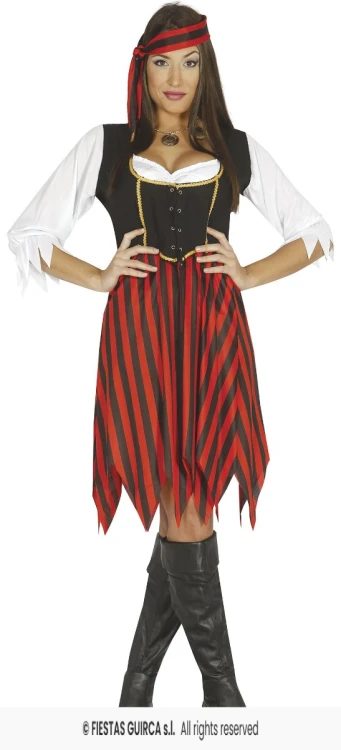 Strój Piracka Dama