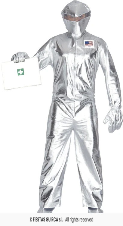 Strój Astronauta Srebrny