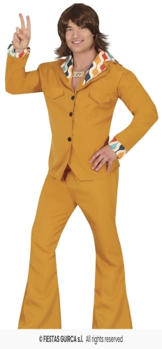 Strój Disco Garnitur Pomarańczowy