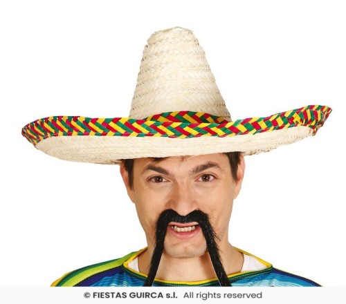 Sombrero Meksykańskie Białe